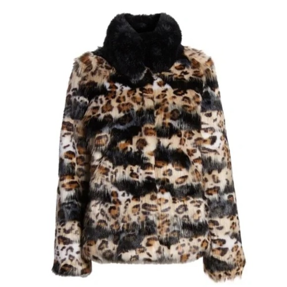 NWOT Sam Edelman Reversible Faux Fur Jacket - Picture 2 of 13